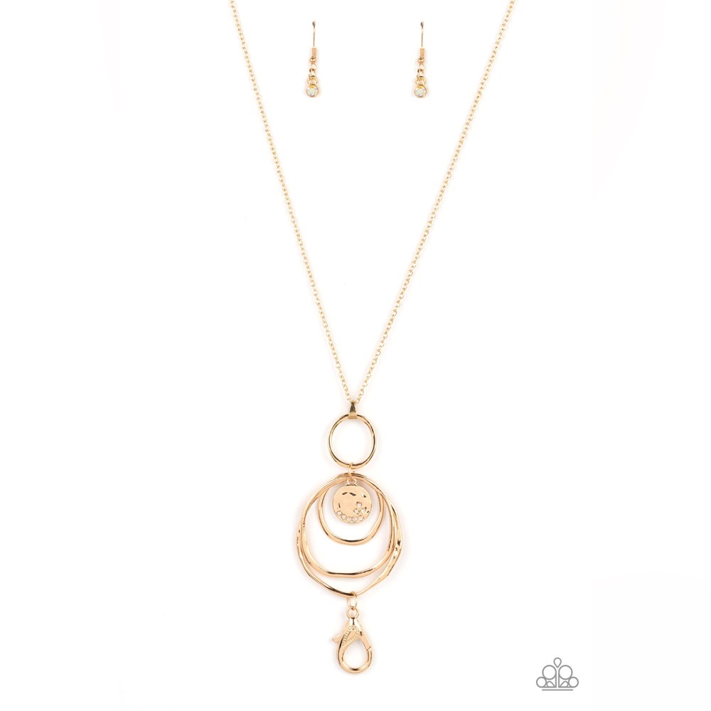 Mermaid Maestoso - Gold Lanyard Necklace